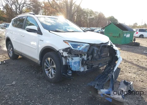 2017 Toyota Rav4 Hybrid Xle из США, поврежденный, VIN JTMRJREV3HD090200